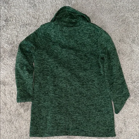 Lands End women’s pullover tulip seem at waist, turtleneck, athletic, cozy, warm - Picture 8 of 8